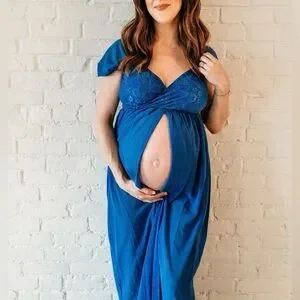 Maternity Photoshoot Dress Cobalt Blue Open Belly | Color: Blue | Size: Sm | Sophiemiriam's Closet Maternity Photoshoot Dress Cobalt Blue Open Belly | Color: Blue | Size: Sm | Sophiemiriam's Closet